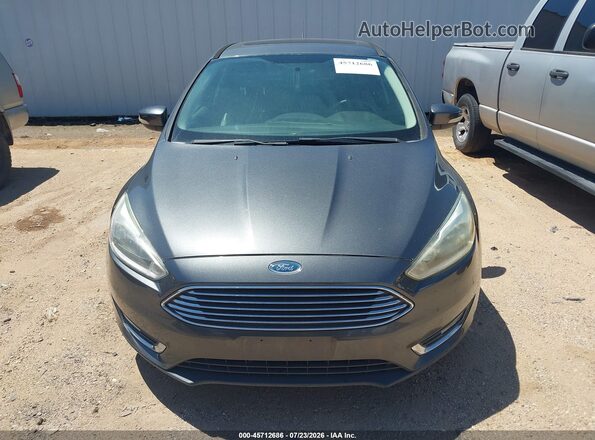 1FADP3N26GL407392 2016 FORD FOCUS Gray Vista del cuadro de instrumentos