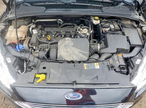 1FADP3N26HL334770 2017 FORD FOCUS Черный Вид задней части салона