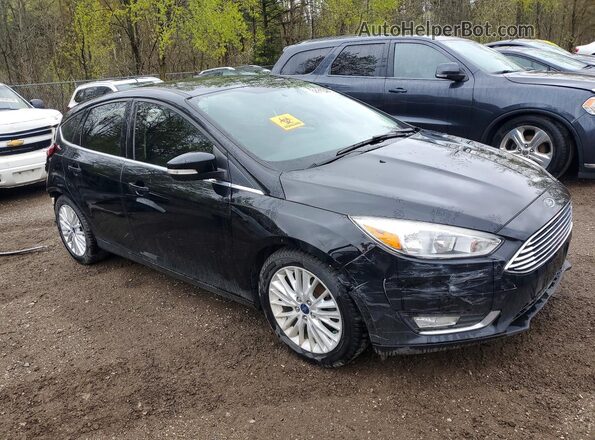 1FADP3N26HL334770 2017 FORD FOCUS Черный Передняя правая четверть
