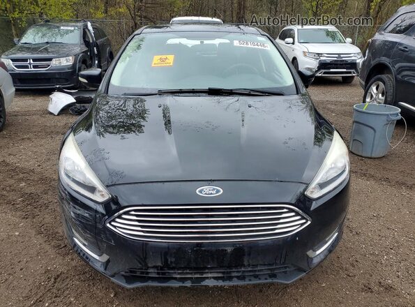 1FADP3N26HL334770 2017 FORD FOCUS Черный Вид спереди