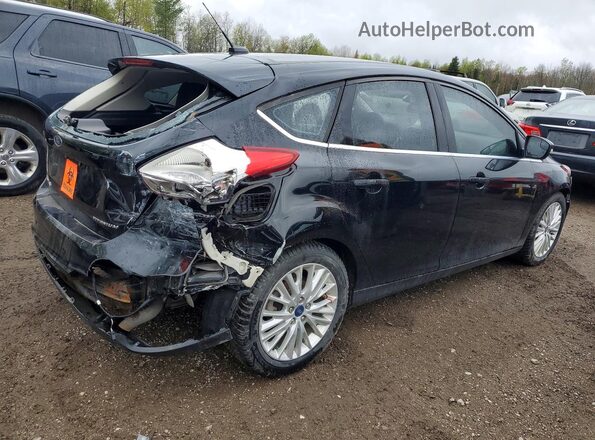 1FADP3N26HL334770 2017 FORD FOCUS Черный Задняя правая четверть