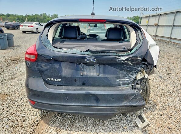 1FADP3N26JL318445 2018 FORD FOCUS Black Widok z tyłu