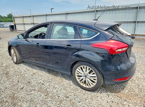 1FADP3N26JL318445 2018 FORD FOCUS Black Tył lewy