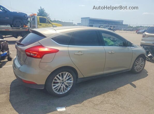 1FADP3N27GL302909 2016 FORD FOCUS Beige Задня права чверть