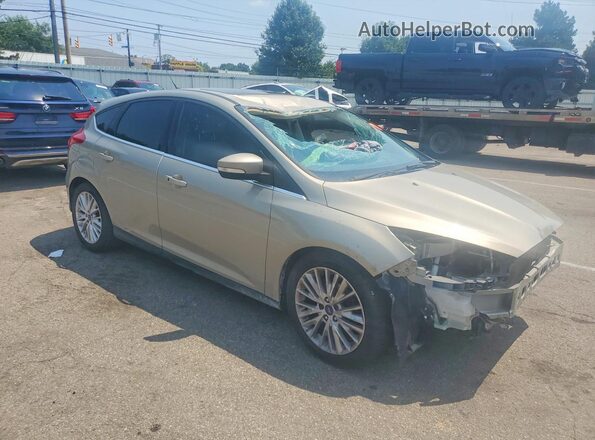 1FADP3N27GL302909 2016 FORD FOCUS Beige Передня права чверть
