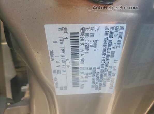 1FADP3N27GL302909 2016 FORD FOCUS Beige Вид підкапотного простору