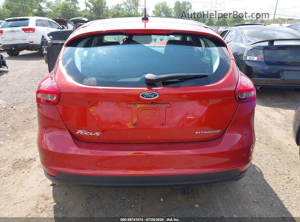 1FADP3N28JL303221 2018 FORD FOCUS Red 