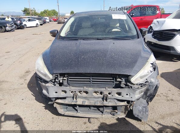 1FADP3N29GL315936 2016 FORD FOCUS Серый Вид задней части салона