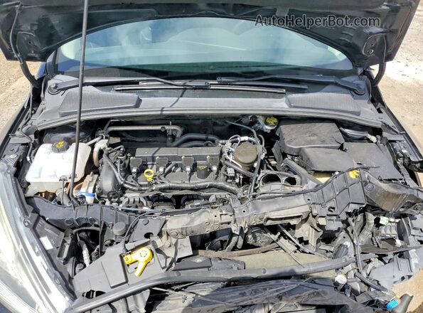 1FADP3N29GL318450 2016 FORD FOCUS Black Widok wnętrza z tyłu