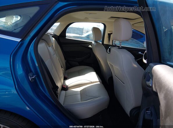 1FADP3N29GL335507 2016 FORD FOCUS Blue Widok naklejki z numerem VIN
