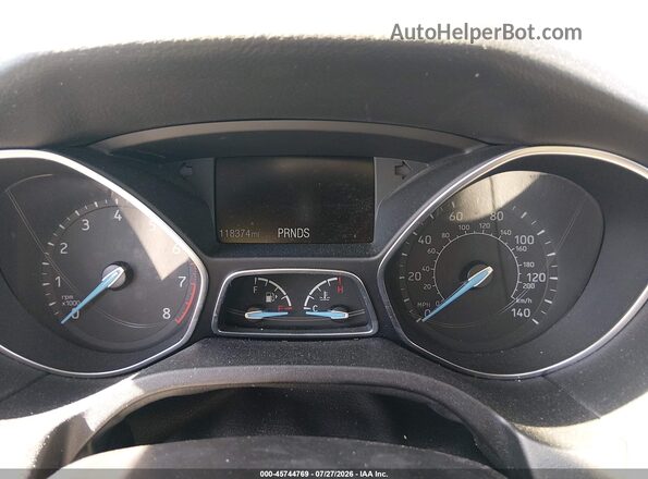 1FADP3N29GL335507 2016 FORD FOCUS Blue Widok tylnych siedzeń