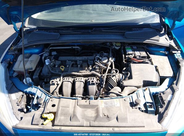 1FADP3N29GL335507 2016 FORD FOCUS Blue Widok z tyłu