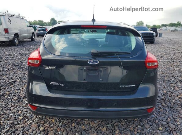 1FADP3N29HL253441 2017 FORD FOCUS Black უკანა ხედი