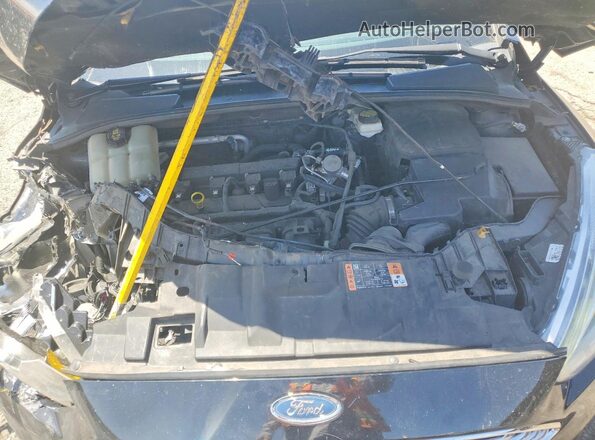 1FADP3N29HL329000 2017 FORD FOCUS Black უკანა სალონის ხედი
