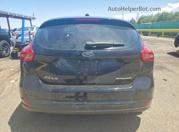 1FADP3N29HL329000 2017 FORD FOCUS Black უკანა ხედი