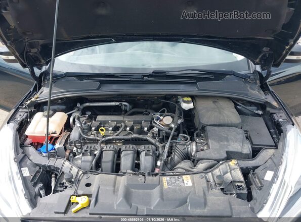 1FADP3N29HL335184 2017 FORD FOCUS Черный Вид сзади