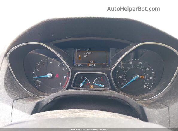 1FADP3N29HL335184 2017 FORD FOCUS Черный Вид задних сидений