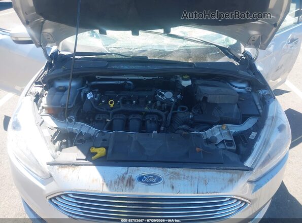 1FADP3N29JL314194 2018 FORD FOCUS Silver Rear view