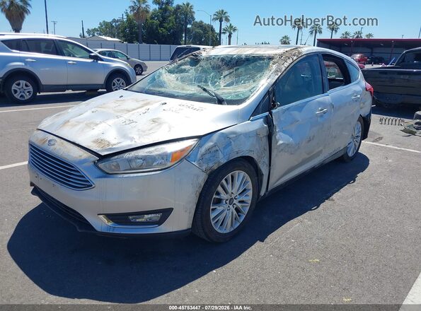 1FADP3N29JL314194 2018 FORD FOCUS Silver Front left
