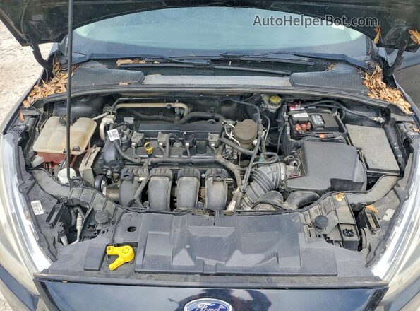 1FADP3N2XGL220821 2016 FORD FOCUS Black Вид задньої частини салону