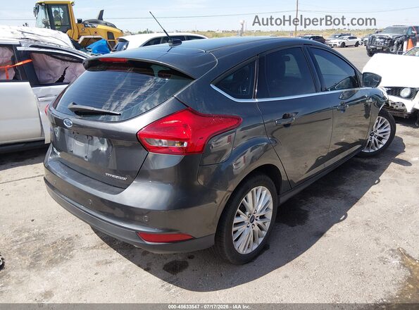 1FADP3N2XJL224228 2018 FORD FOCUS Gray Задня права чверть