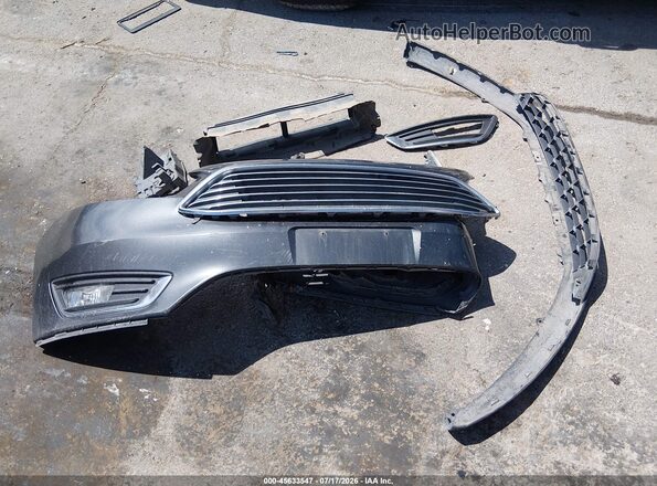 1FADP3N2XJL224228 2018 FORD FOCUS Gray Вид щитка приладів