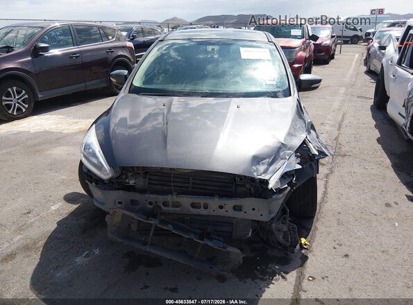 1FADP3N2XJL224228 2018 FORD FOCUS Gray Вид задньої частини салону