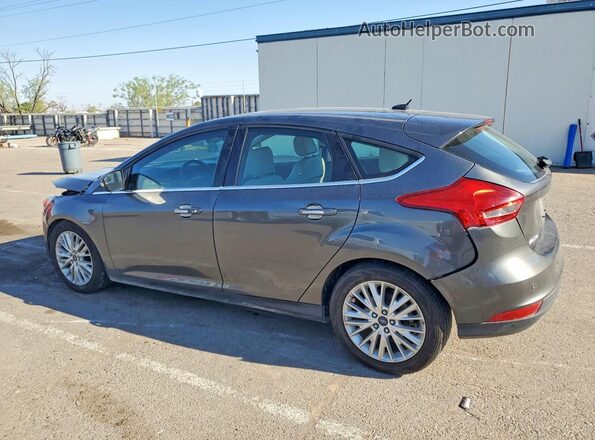 1FADP3N2XJL323423 2018 FORD FOCUS Gray Trasero izquierdo