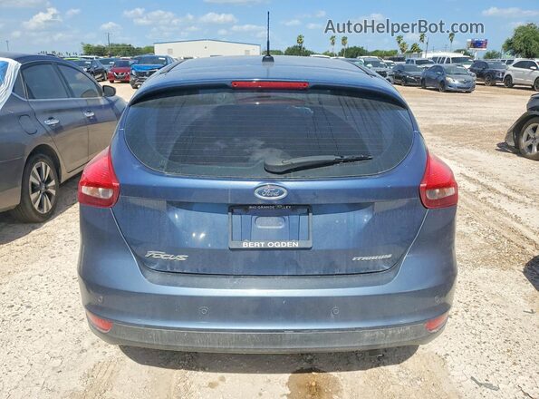 1FADP3N2XJL323485 2018 FORD FOCUS Blue Vista trasera