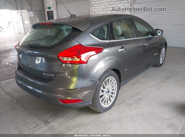 1FADP3R40GL380802 2016 FORD FOCUS ELECTRIC Серый Задняя правая четверть
