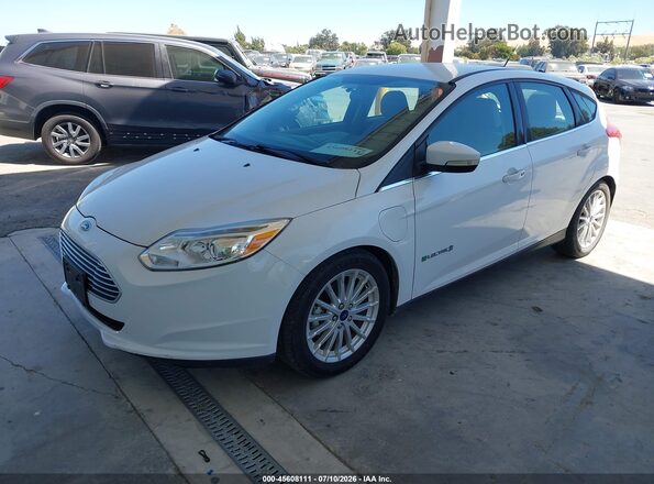 1FADP3R40JL296129 2018 FORD FOCUS ELECTRIC Белый Передняя левая четверть