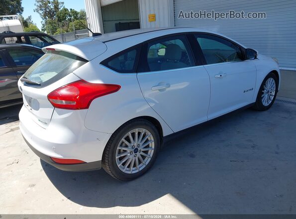 1FADP3R40JL296129 2018 FORD FOCUS ELECTRIC Белый Задняя правая четверть