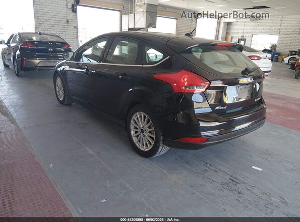 1FADP3R41JL296124 2018 FORD FOCUS ELECTRIC Черный Задняя левая четверть