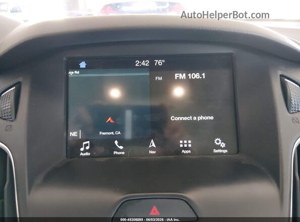 1FADP3R41JL296124 2018 FORD FOCUS ELECTRIC Черный 