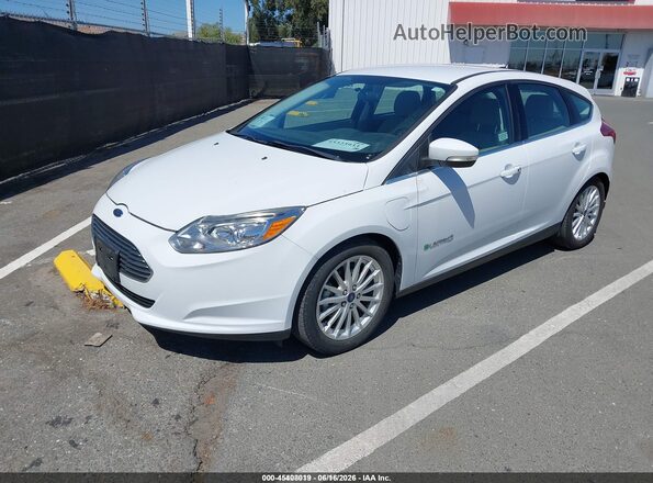 1FADP3R43JL296125 2018 FORD FOCUS ELECTRIC Белый Передняя левая четверть