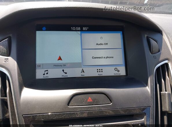 1FADP3R43JL296125 2018 FORD FOCUS ELECTRIC Белый 