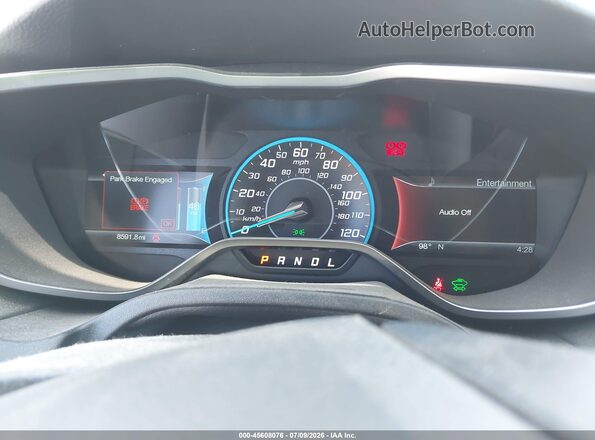 1FADP3R44HL320362 2017 FORD FOCUS ELECTRIC White Widok tylnych siedzeń