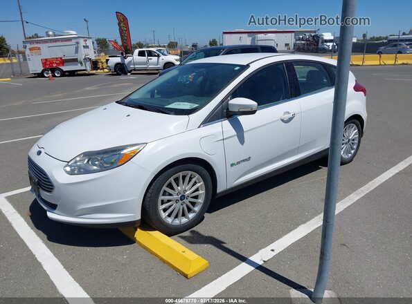 1FADP3R45JL296126 2018 FORD FOCUS ELECTRIC Белый Передняя левая четверть