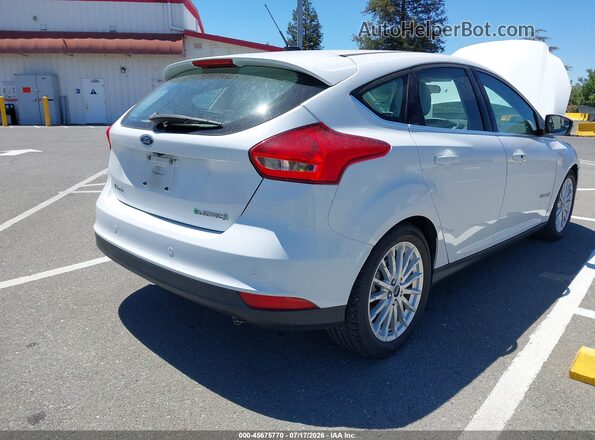 1FADP3R45JL296126 2018 FORD FOCUS ELECTRIC Белый Вид спереди