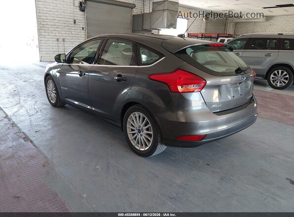 1FADP3R46JL296118 2018 FORD FOCUS ELECTRIC Серый Задняя левая четверть
