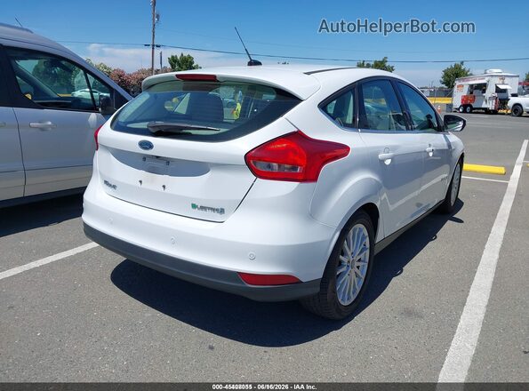 1FADP3R47JL296130 2018 FORD FOCUS ELECTRIC Белый Вид спереди