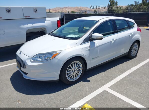 1FADP3R47JL296130 2018 FORD FOCUS ELECTRIC Белый Передняя левая четверть