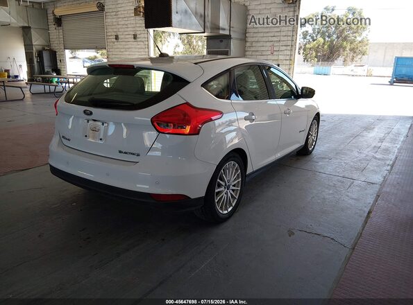 1FADP3R49JL296114 2018 FORD FOCUS ELECTRIC White Rear right
