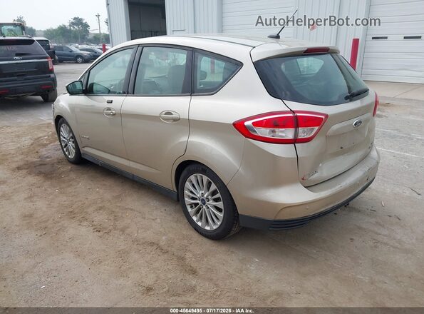 1FADP5AU0JL102822 2018 FORD C-MAX HYBRID Beige Հետևի ձախ