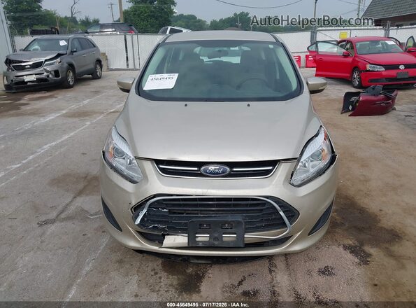 1FADP5AU0JL102822 2018 FORD C-MAX HYBRID Beige Սարքավորումների վահանակի տեսք