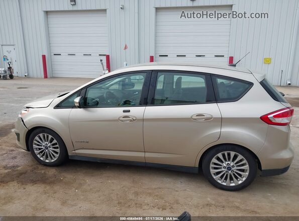 1FADP5AU0JL102822 2018 FORD C-MAX HYBRID Beige Սալոնի 360 աստիճան տեսք