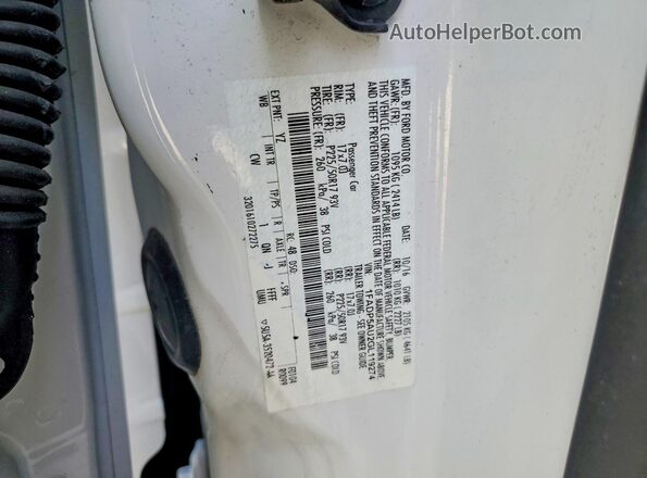 1FADP5AU2GL119274 2016 FORD C-MAX White 360 interior view
