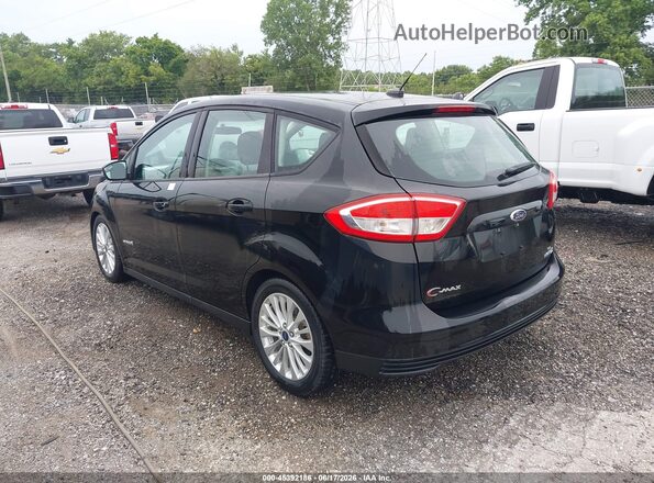 1FADP5AU2JL102059 2018 FORD C-MAX HYBRID Черный Задняя левая четверть