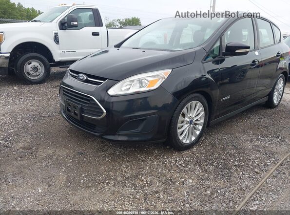 1FADP5AU2JL102059 2018 FORD C-MAX HYBRID Черный Вид спереди