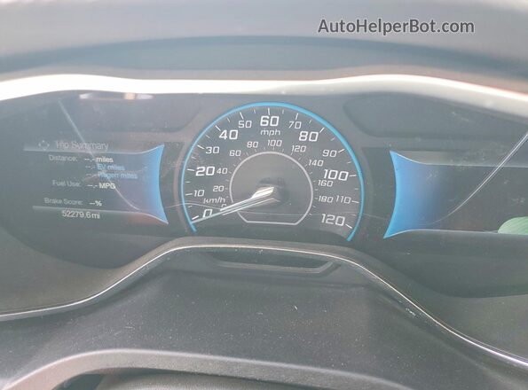 1FADP5AU4GL106610 2016 FORD C-MAX Silver ხელსაწყოთა პანელის ხედი